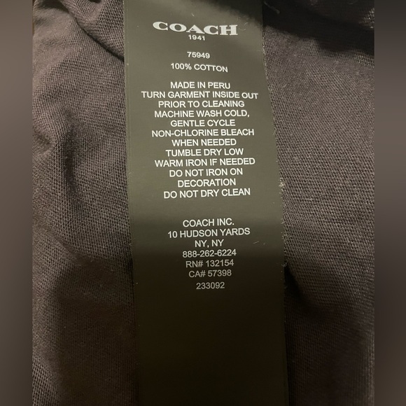 Coach REXY BY SUI JIANGUO T-SHIRT - Picture 6 of 6